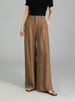 Suitable For All Seasons Spring Summer New Tencel Linen Suit Style Ice Silk Wide Leg High Waist Slimming Fashion Versatile Pants_voghion.com