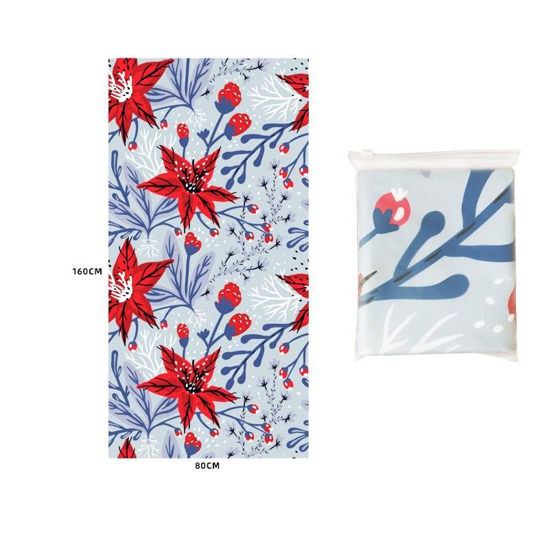 Printed Beach Towel For Adults - Quick Dry, Sand-Resistant & Multipurpose (Swimming, Lounge Chair Cover, Bath Towel)_voghion.com