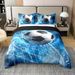 Duvet Cover Double Football Field Bedding Set For Kids Boys Men Goal Water Ice Cool Black Blue White Comforter Cover Soft Comfy Bedclothes _voghion.com