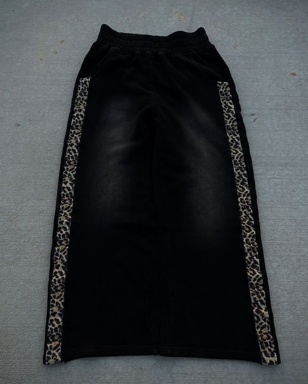 Zestaw Y2K Streetwear – bluza z kapturem i spodnie dresowe z geometrycznym nadrukiem, obszerny sweter retro z pasującymi spodniami, unisexowy, ciemny, estetyczny dres_voghion.com