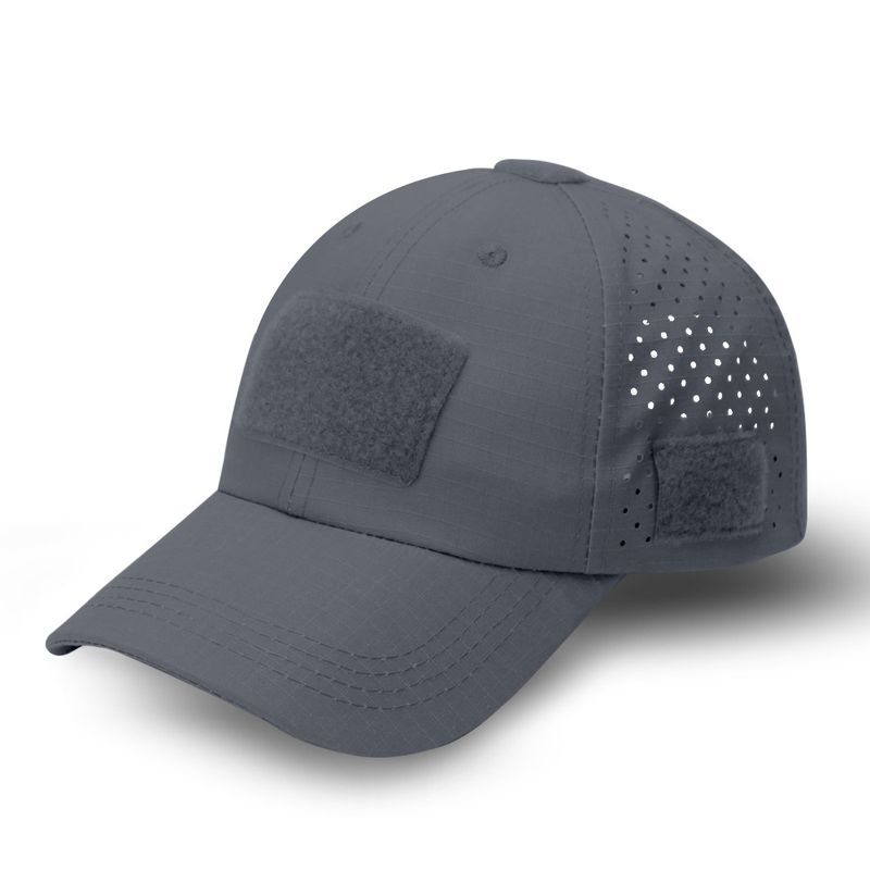 Camouflage Men's New Outdoor Sports Baseball Breathable Mesh Duckbill Cap Fishing_voghion.com