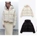 Oversized Puffer Jacket – Streetwear Hooded Coat With Organic Cotton Shell (Black/White/Gray, Sizes XS-L)_voghion.com