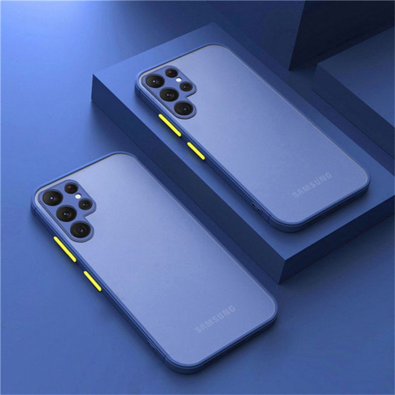 Shockproof Armor Case For Samsung S22 Ultra S10 Plus Note 10 20 S21 S20 FE A51 A12 A71 A50 A32 A21s A13 A53 A52s 5G Matte Cover_voghion.com