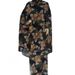 ChicShe Cross-Border Exclusive Fashion New Plus Size Printed Fabric Women's Long Robe Floral Set Ethnic Style Dress Wholesale_voghion.com