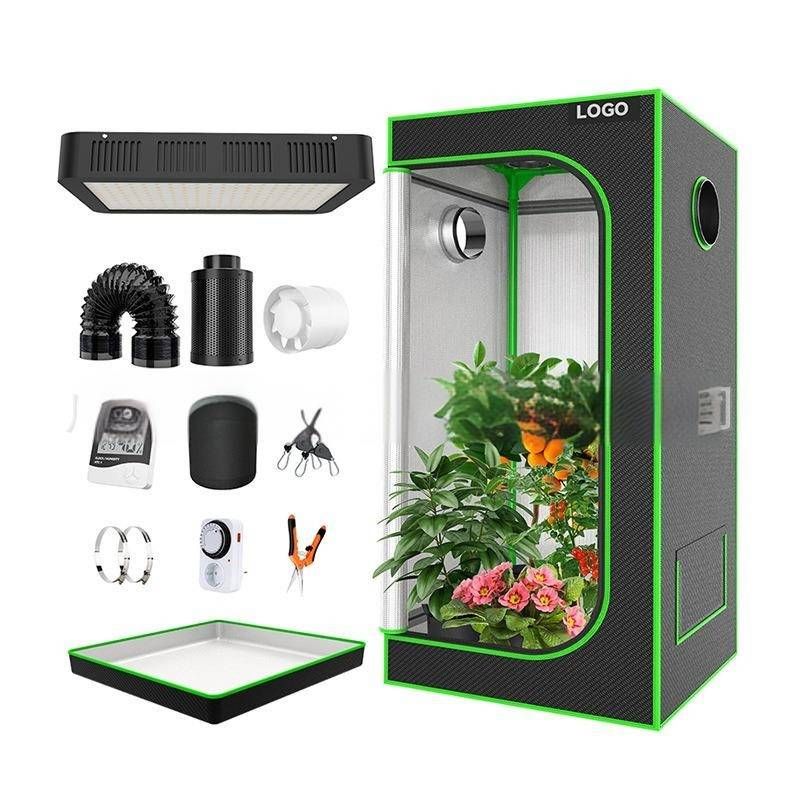 Namiot do uprawy roślin hydroponicznych Garden Supplies 600D Oxford Cloth Indoor Cultivation_voghion.com