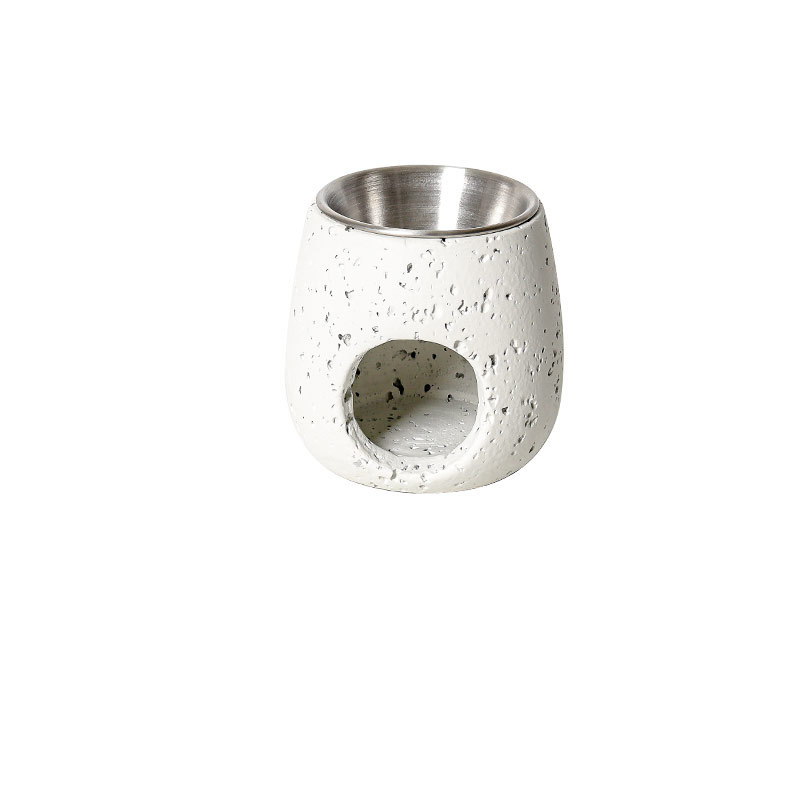 Flameless & Safe Fragrance Cement Essential Oil Stove Split Essence Stove Candle Aromatherapy Stove Home Candlestick Small Ornaments_voghion.com