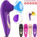 Vibratore succhiante per adulti, vibratore clitorideo per il piacere sessuale femminile con 10 modalità di vibrazione, giocattolo sessuale per capezzoli clitoridei_voghion.com