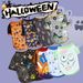 Clothes For Large Small Dogs And Cats, Halloween Unique Funny T-Shirts, Pumpkin Spider Pet Tops_voghion.com