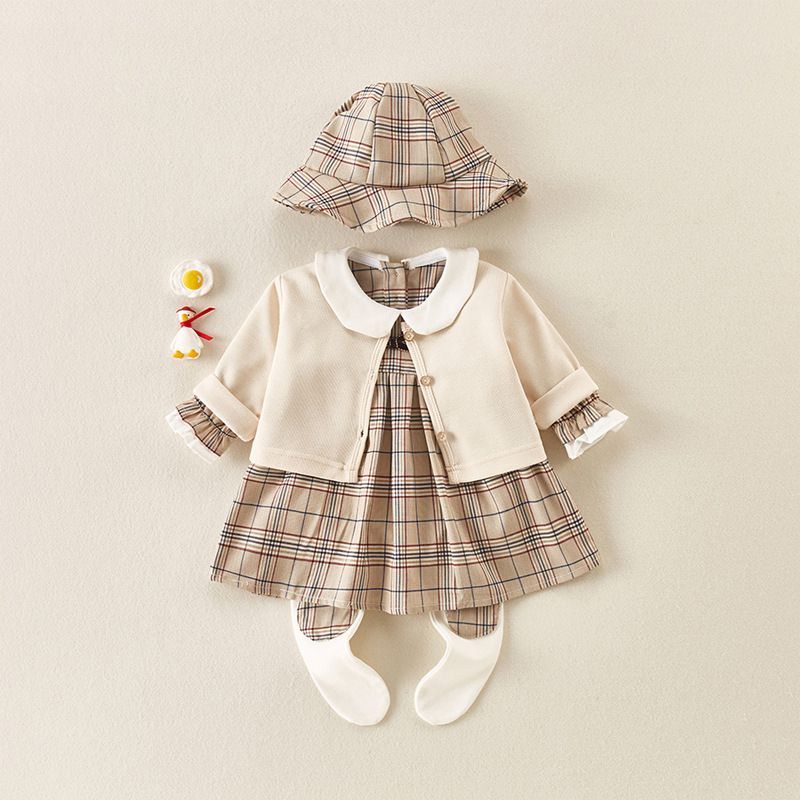 Neugeborenen Baby Kleidung Langarm Frühling Und Herbst männer Baby Onesie Mode Zwei Sets Herbst kinder Kleidung_voghion.com