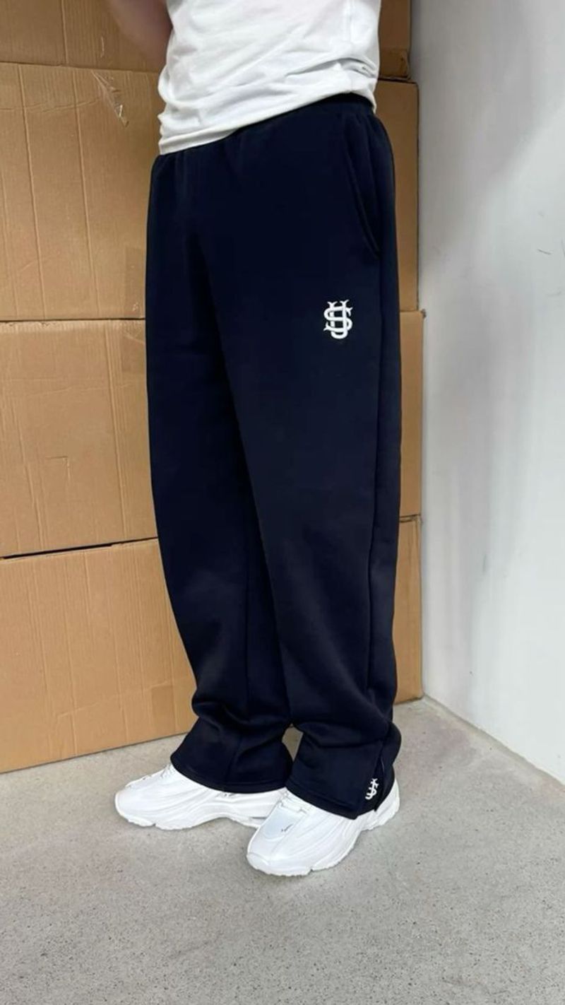 Herenkleding Europese en Amerikaanse SUVENE trainingspakken Street Trend Hip Hop Rits Losse effen kleur sportpak_voghion.com