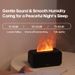 Aroma Diffuser Simulation Colorful Flame Air Humidifier Can Add Essential Oil Timing Setting Ultrasonic Cool Mist Maker Fogger_voghion.com