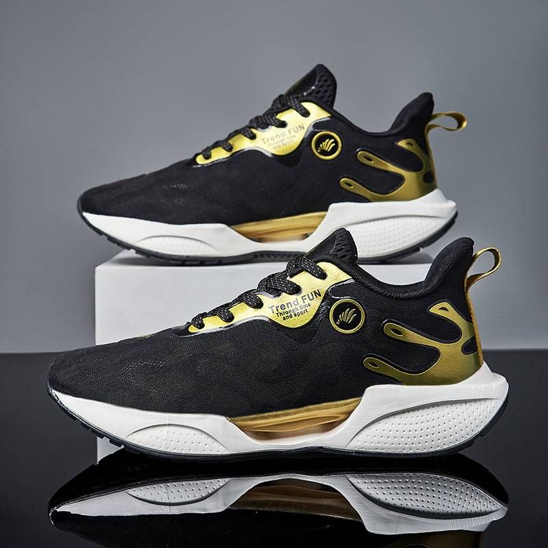 Herenschoenen 2024 nieuwe modetrend match ademend enkele schoenen lichtgewicht low-top comfortabele vrijetijdssport herenschoenen_voghion.com