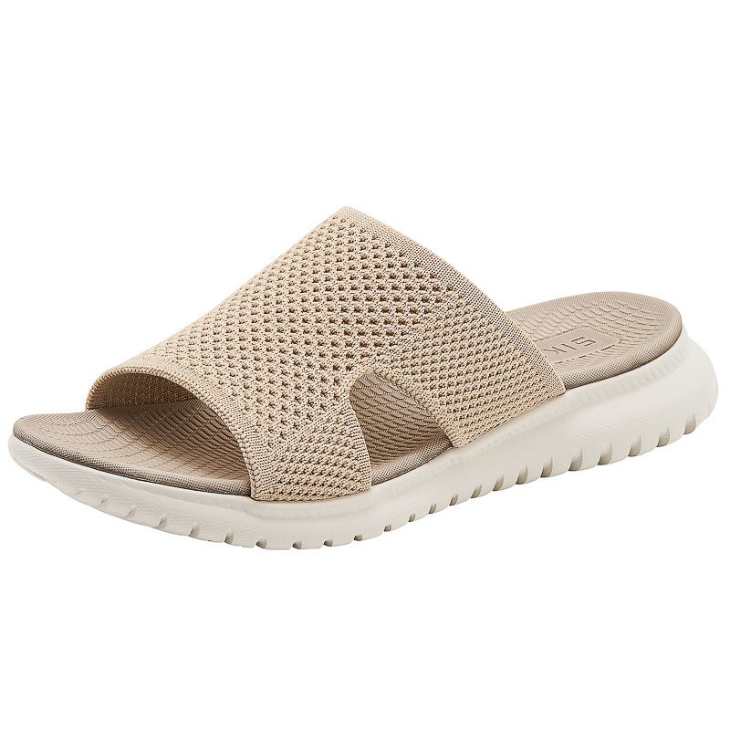 H1109-A9 Nowość 2025 Sports MD Casual Damskie Solid Color Wygodne Sandały Duży Rozmiar_voghion.com