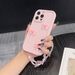 3D rožinis mielas drugelio silikoninis minkštas telefono dėklas Samsung Galaxy A55 A54 A53 A35 A15 A16 A25 5G S24 S23 S22 S25 Ultra S23 FE_voghion.com
