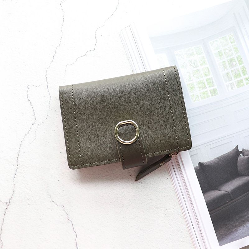 Small wallet all in one bag ladies multi functional folding simple large capacity versatile short atmospheric card holder_voghion.com