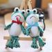 Adorable Plush Longlegged Frog Toy Keychain Soft And Cuddly Accessory Animal_voghion.com