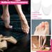 2 Puer Zeheschutz Silikon-Gel Pointe Zehekappe Schutz Zéiwepolster Schutz fir Balletschong Meedercher Fraen Fousspfleeg Tools_voghion.com