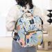 2025 Spring New Mommy Large Capacity Lightweight Mother And Baby Women's Backpack Crossbody Bag_voghion.com