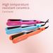 Wave & Volume Hair Crimper - Mini Straightener For Root Lift & Textured Styling (Travel Size, Quick Heat, Frizz-Free Results)_voghion.com