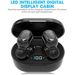 TWS Bluetooth-hörlurar Trådlösa hörlurar Brusreducerande med mikrofonheadset 9D Stereo In-Ear-hörlurar för sportmusik_voghion.com
