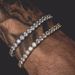 Chenyu Rhinestone Men's Hip-Hop 1 Row Inlaid Diamond Bracelet_voghion.com