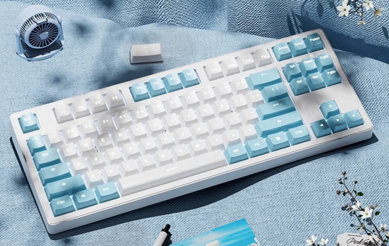 Forerunner MT87/MT108 Wireless Bluetooth Three-Mode Mechanical Keyboard High Aesthetic Office Gaming Dedicated_voghion.com