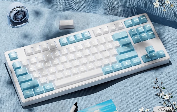 Forerunner MT87/MT108 Wireless Bluetooth Three-Mode Mechanical Keyboard High Aesthetic Office Gaming Dedicated_voghion.com