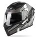 DOT & 3C Certified Modular Motorcycle Helmet – Dual Visor Flip-Up Full Face Helmet For Men & Women, ABS Shell, Multiple Colors & Sizes (M-2XL)_voghion.com