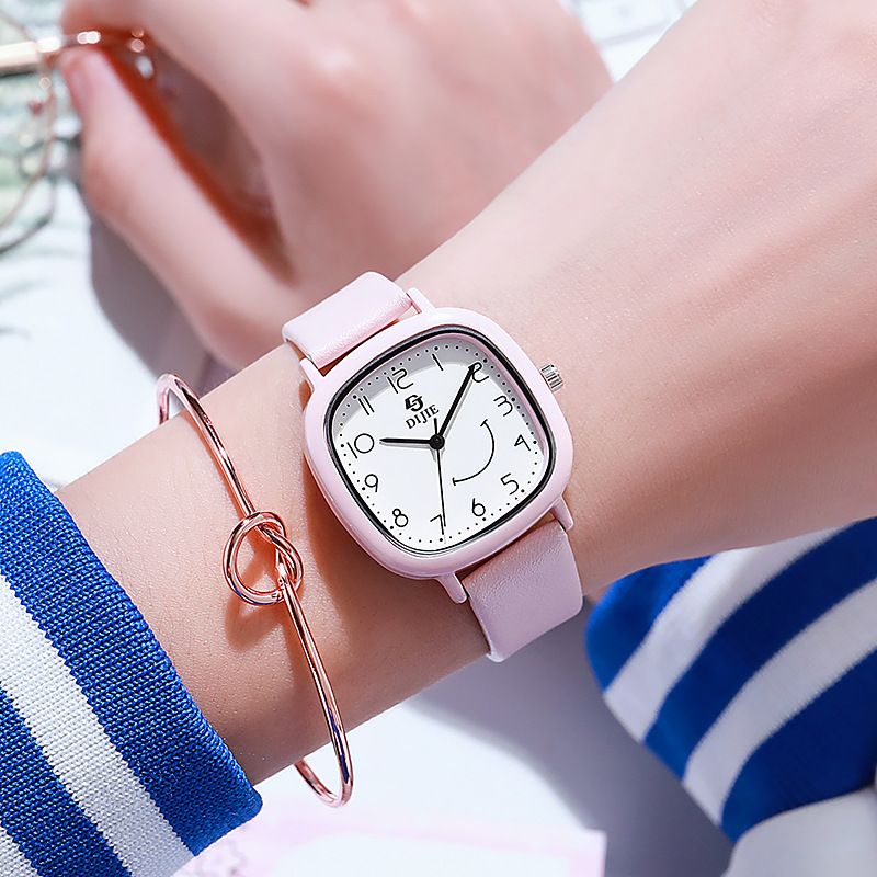 Simple Quartz Temperament Ins College Style Junior High School Student Party High Value Design Sense_voghion.com