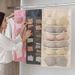 Space-Saving Hanging Organizer For Underwear, Bras, Socks & More - Double-Sided Fabric Storage Bag With Multiple Pockets For Closet, Door & Travel_voghion.com