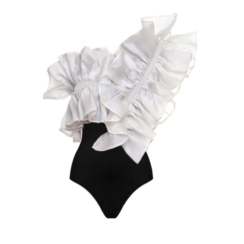 Damenmode-Badeanzug mit hoher Taille_voghion.com