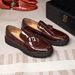 Tassel casual leather shoes for men new style of cowhide patent leather slip on loafers_voghion.com