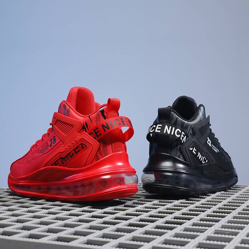 Autumn and winter hot selling odor proof full palm air cushion shoes with ultra soft air cushion and anti slip casual sports running Step shoes_voghion.com