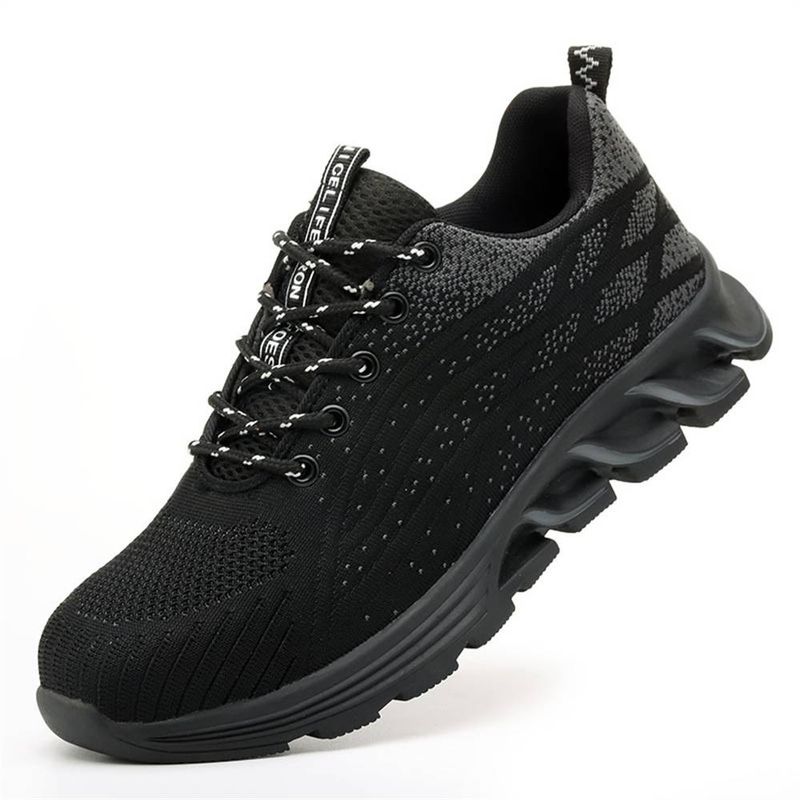 2025 Summer Labor Protection Men Flying Mesh Surface Breathable Steel Baotou Anti-Smashing Anti-Stabbing Protective Safety Shoes36-48_voghion.com