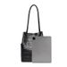 Borsa shopper galleggiante in pelle di vitello lucida con logo in coccodrillo, dimensioni 23*13,5*29 cm_voghion.com