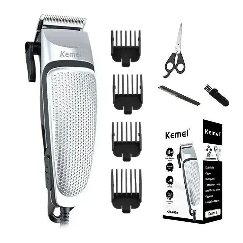Hot Selling professional electric hair clippers KM-4639 Cutting Kemei Hair Clipper_voghion.com