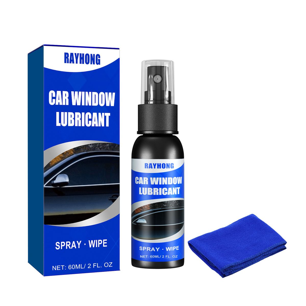 car window lubricant eliminates abnormal noise of sunroof track lifting glass sealing strip glue lubricating spray_voghion.com