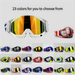 100% Off-Road Goggles Ski Motorcycle Riding Protective Unisex Outdoor Windproof Sandproof Large Frame Glasses_voghion.com