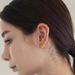 Plain Hoop Small Cuff Smooth Earrings 2025 New High-end Commuting Versatile Accessories Simple Texture Ear Bone Ring_voghion.com
