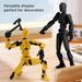 Joint Doll Assembling Doll Toy Multi-articular Movable Mannequins Changeable Action Figures Robot Toy Decoration_voghion.com