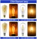 2 Stück E27 B22 Retro Edison LED-Glühbirne AC220V-240V A60 G125 6W 8W Glasbirne Vintage-Globelampe_voghion.com