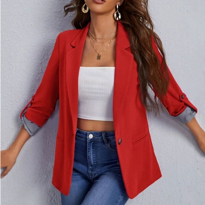 Elegante giacca da donna all-in-one_voghion.com