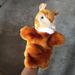 Large Squirrel Plush Puppet Toy With Plastic Nose 25cm New Brown Stuffed Squirrel Animal_voghion.com