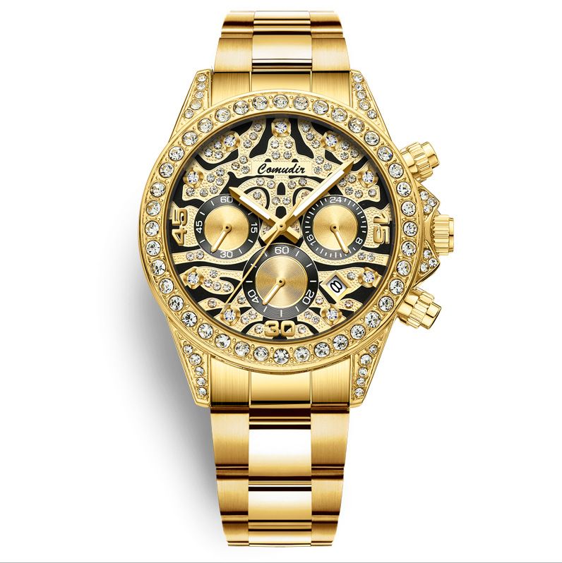 New Tiger Di Multifunctional Quartz Waterproof Luminous Men's New Mechanical Watch_voghion.com