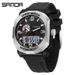 Multi Functional Digital Watch, Dual Display Waterproof Luminous Electronic Watch, Fashion Electronic Watch for Youth_voghion.com