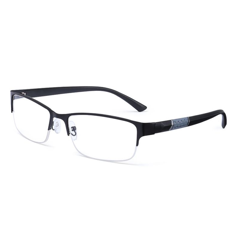 Mode Neue Anti-Blau Licht Lesebrille Männer Mode Vintage Business Presbyopie Brille Halb Rahmen Augenschutz Büro_voghion.com