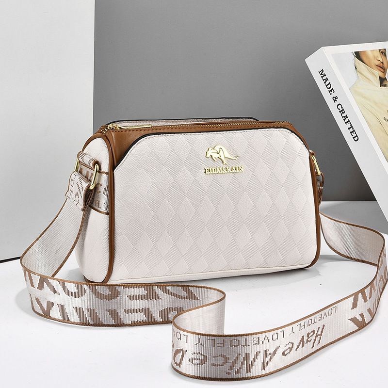 Proizvajalec 2024 nova mehka usnjena torba za ženske Bostonska torba za blazino, modna vsestranska torba za čez ramo, en kos, drop shipping_voghion.com