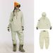 Unisex Ski Jacket & Pants Set - Windproof, Waterproof Snowsuit For Men & Women - Thermal Insulated Fleece Lining For Skiing & Snowboarding_voghion.com