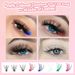 Eyelashes Set Eyelash Book DIY Single Cluster Color False Eyelashes 800 Clusters DD Curling Mixed Pack Eyelash Book Tool Set_voghion.com