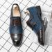 Plus Size 2021 Sommer-Gentleman-Business-Formal-Schuhe im europäischen Stil mit spitzer Zehenpartie und lässigem Slip-On-Leder für Herren_voghion.com